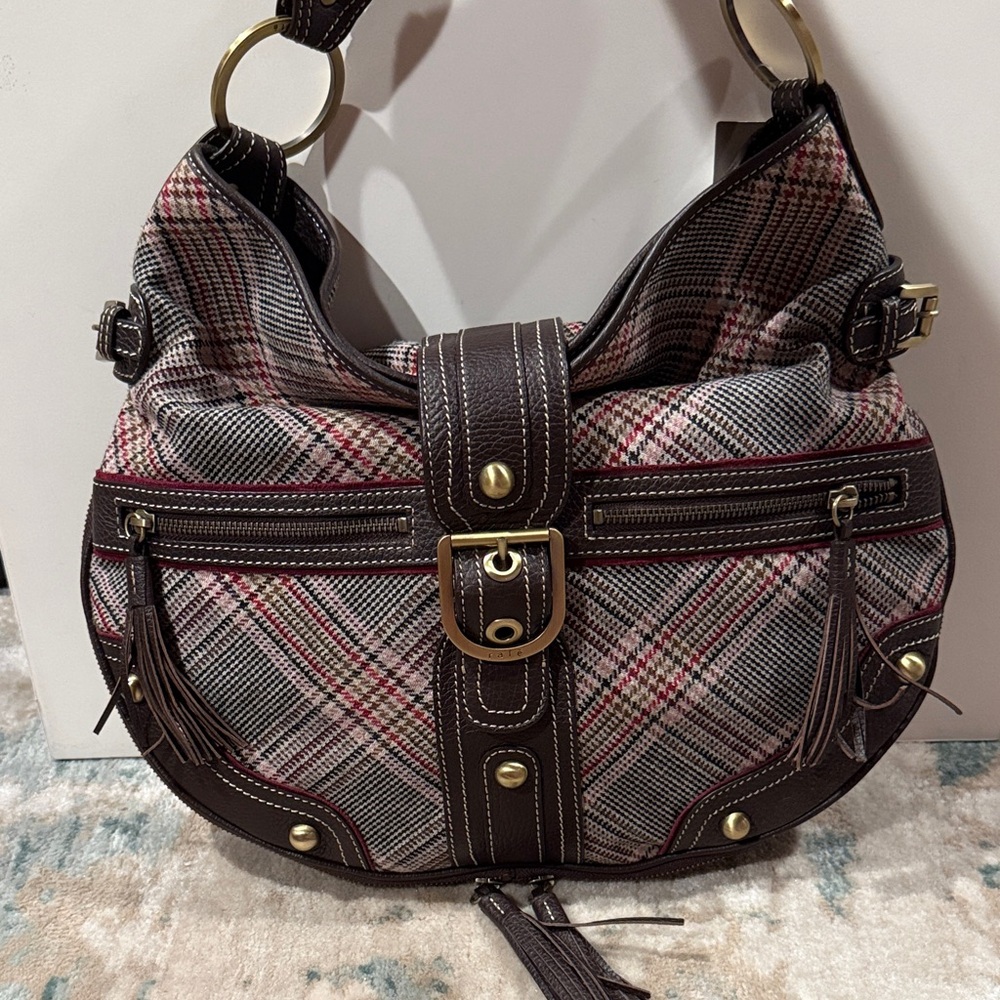 Anthropologie Rafe Plaid Bag - NWT